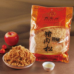 黄金香厦门特产中华老字号200g袋装特级油酥肉松6903131006016